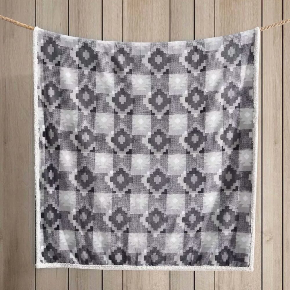 50"x60" Copper Creek Reversible Throw Blanket